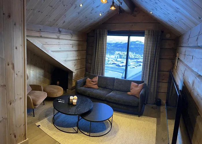 Flott Moderne Hytte I Holterdalen, 4 Soverom, 2 Bad, Jacuzzi, Garasje