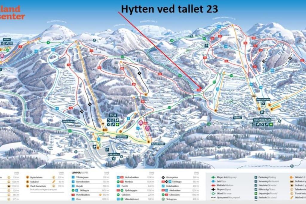 Flott Moderne I Holterdalen, 4 Soverom, 2 Bad, Jacuzzi, Garasje Holiday home